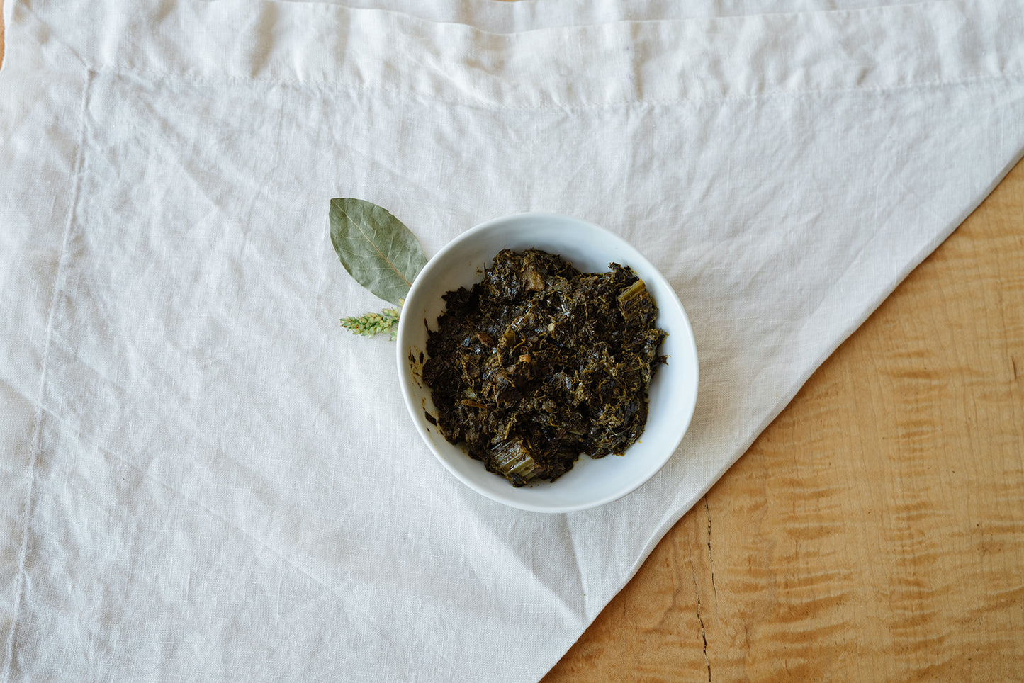 Sombe - Cassava leaves soup