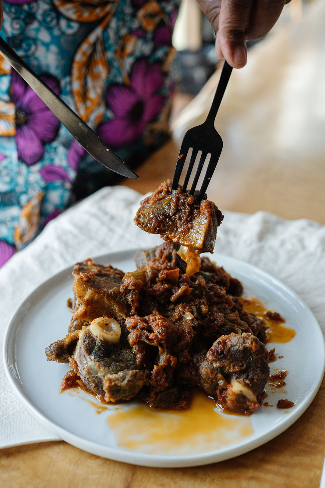 Baked Goat Meat
