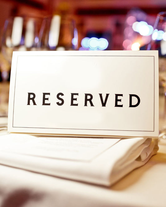 Pop-Up Dinner-In Experience: Reservation