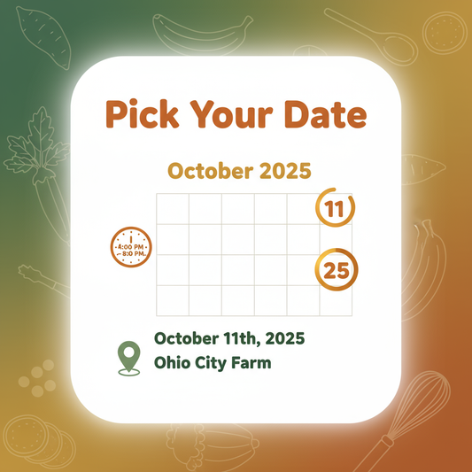 Pop-Up Dinner-  Pickup Orders Date